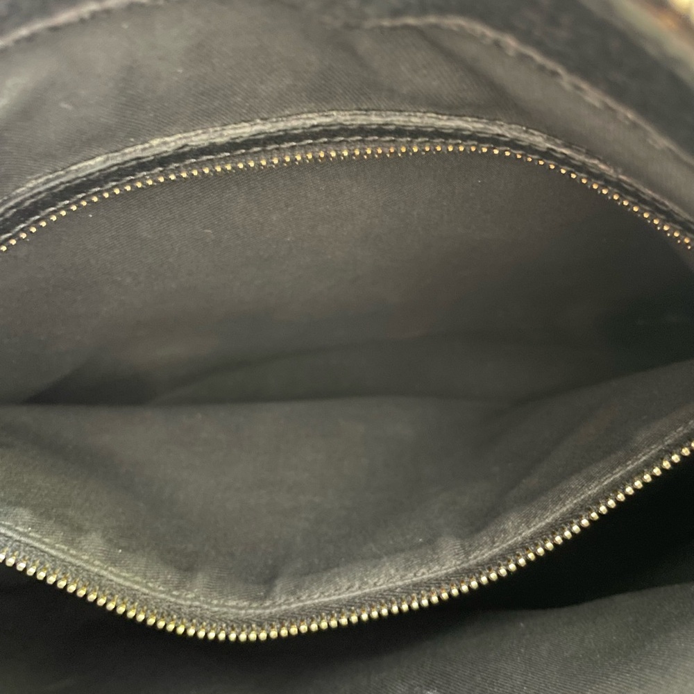 Gucci Creole hobo bag in black canvas with gold hardware - Picture 7 of 16